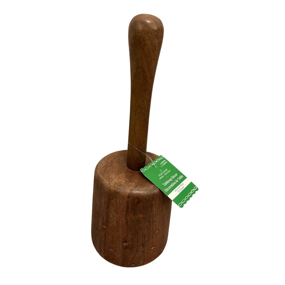 Ashland Wooden Into The West Tabletop Decor Mallets - Brown - New